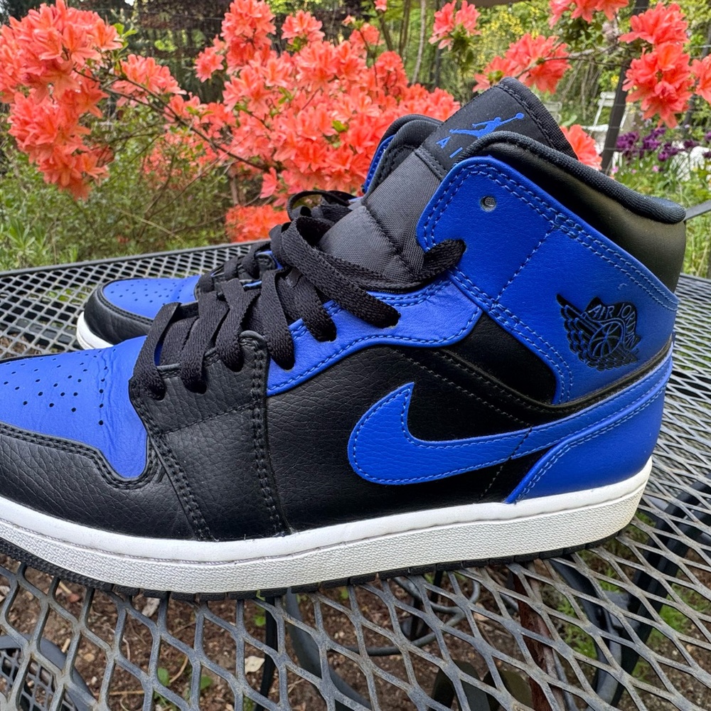 Nike Blue and Black Sneakers